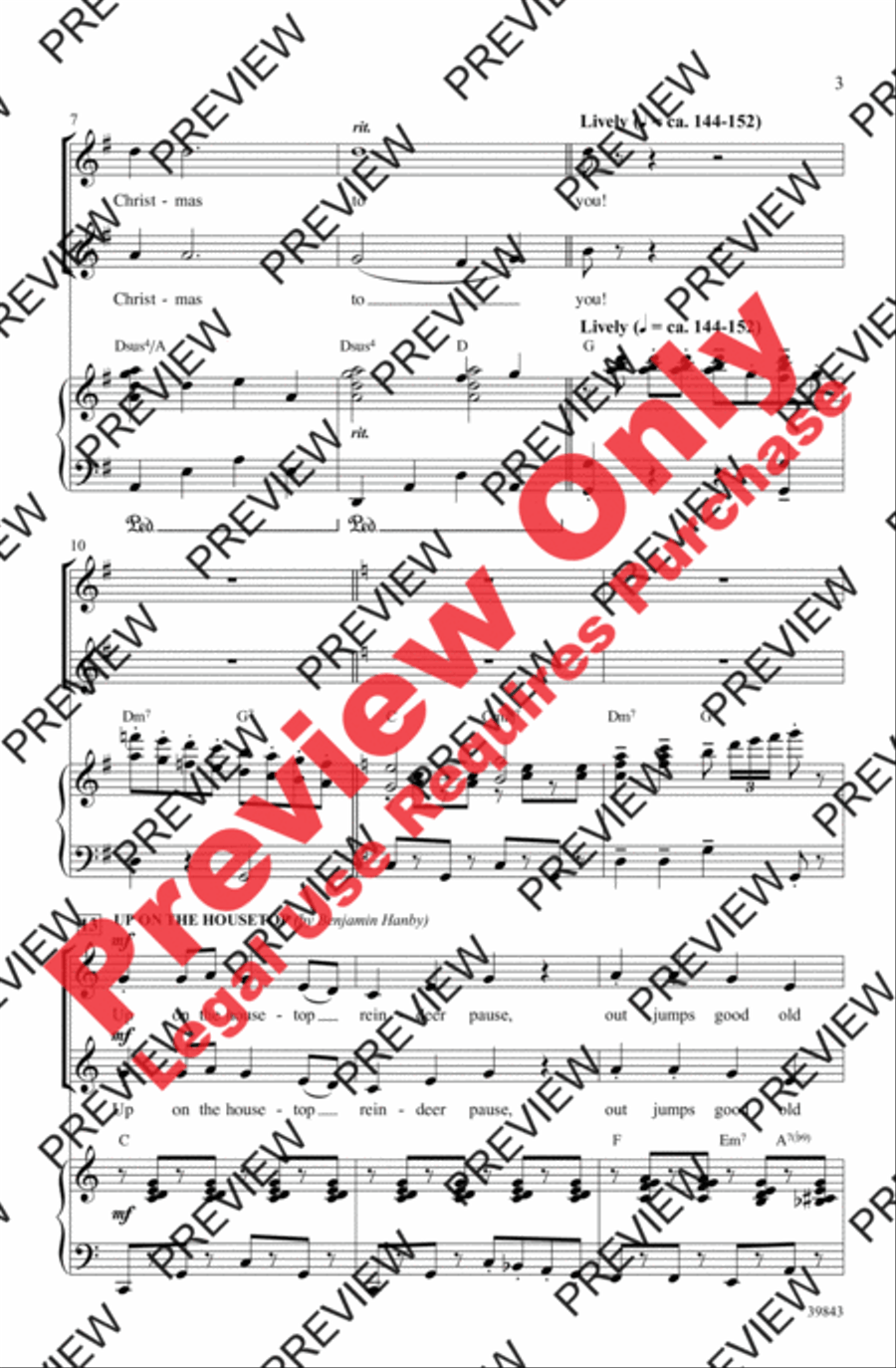 Jolly Jingle Christmas Medley 2-Part scores gallery preview page 22