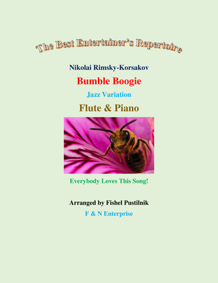 Book cover for "Bumble Boogie Jazz Variation" for Flute and Piano-Video
