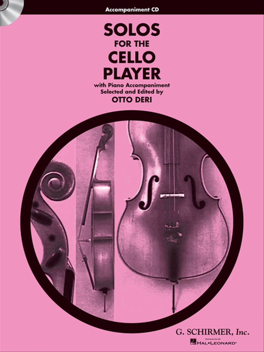 Solos for the Cello Player Piano Accompaniment scores gallery preview page 1