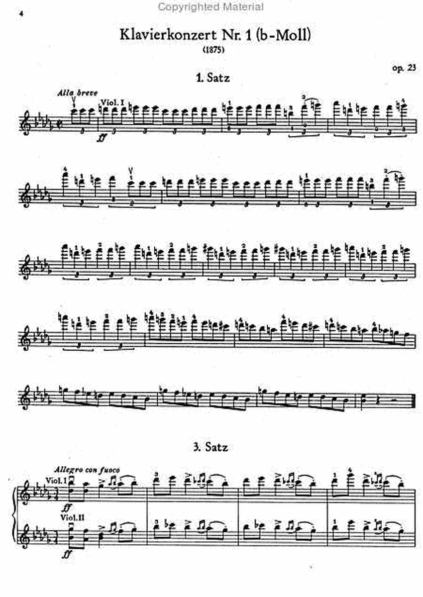 Orchesterstudien fur Violine, Heft 4