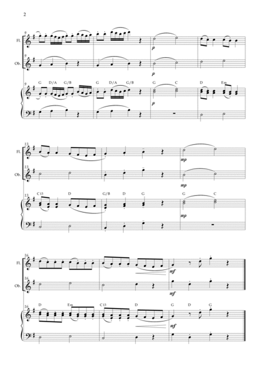 Serenade in G major, K. 525 / Eine kleine Nachtmusik /A Little Night Music - Flute, Oboe Chords image number null