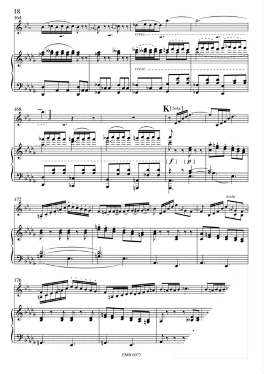 Fantasy On Motives from La Traviata Cornet scores gallery preview page 12