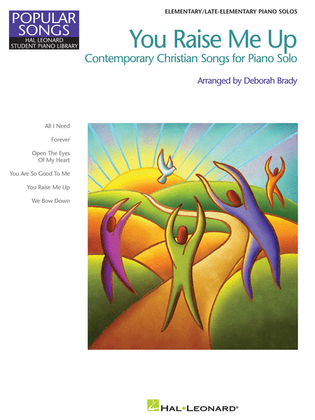Book cover for You Raise Me Up: Contemporary Christian Songs for Solo Piano