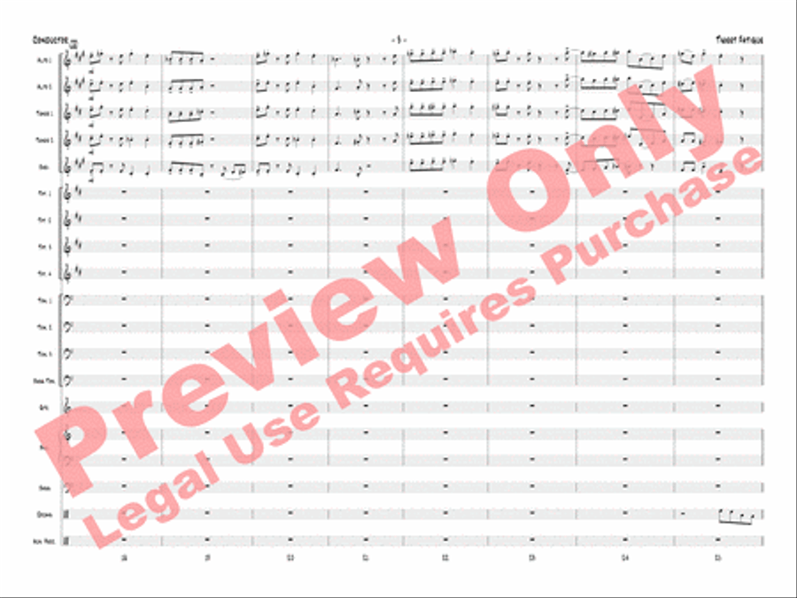 Tweet Fatigue Tweet Fatigue Jazz Ensemble scores gallery preview page 26