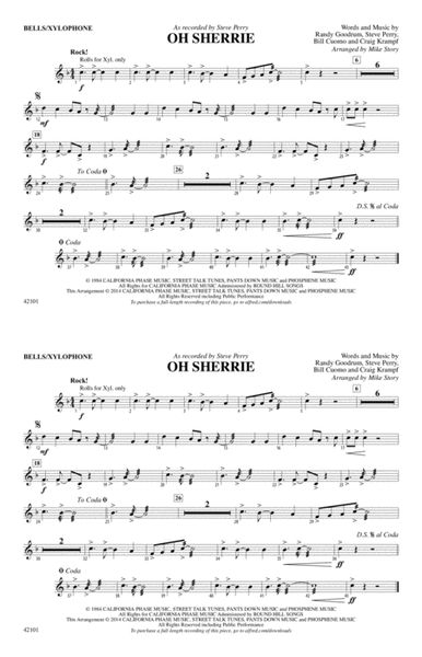 Oh Sherrie: B-flat Bass Saxophone