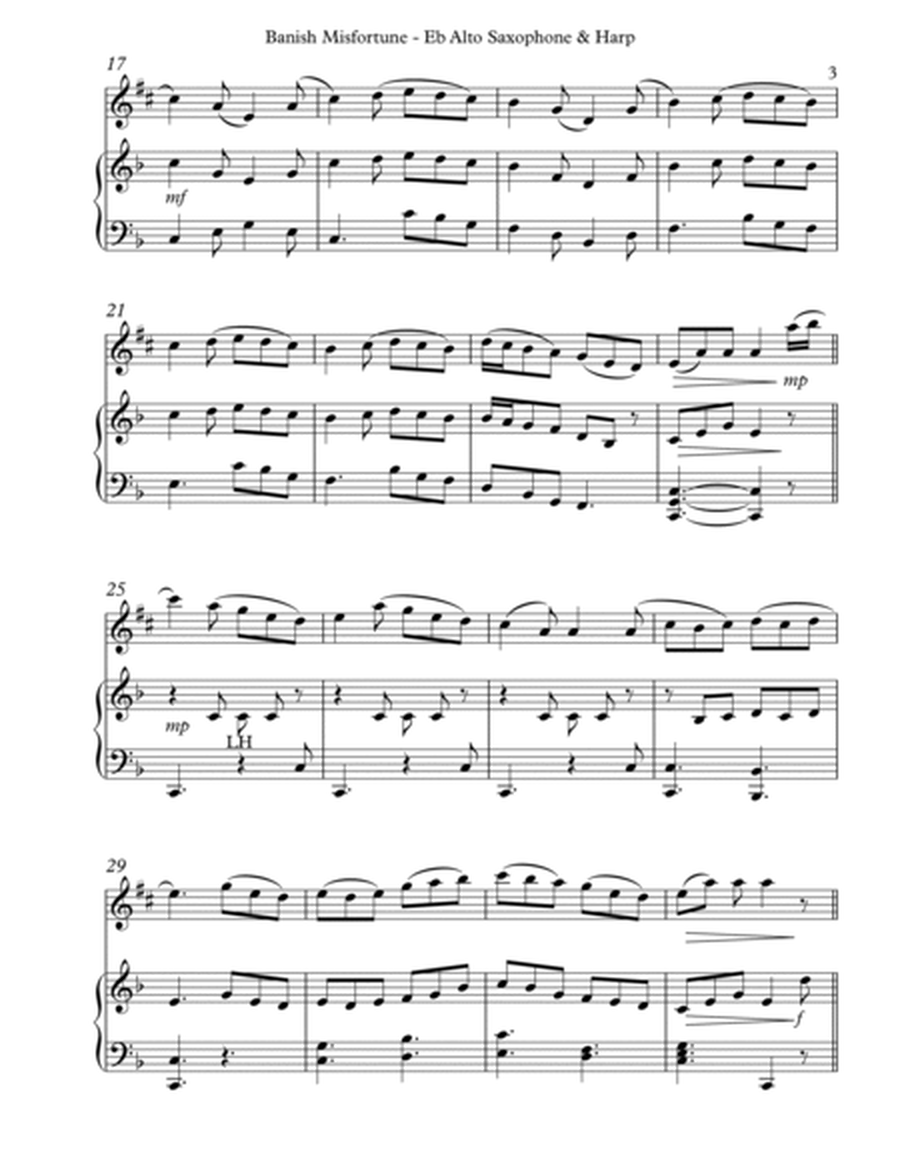 Banish Misfortune for Eb Alto Saxophone & Harp image number null