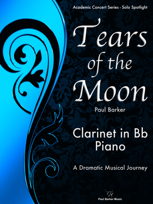 Book cover for Tears of the Moon [Clarinet & Piano]