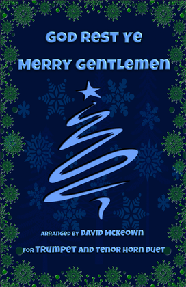 Book cover for God Rest Ye Merry Gentlemen, Jazz Style, for Trumpet and Tenor Horn Duet