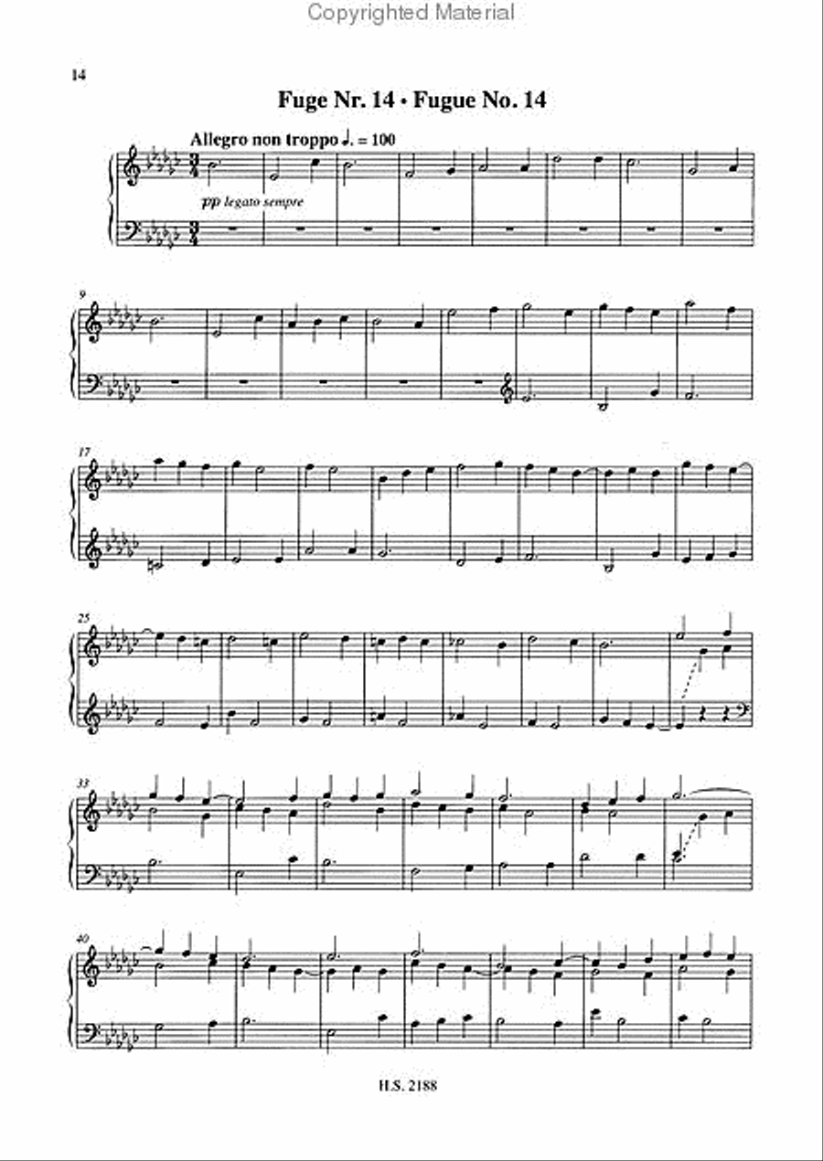 24 Preludes and Fugues, Op. 87 – Volume 2 (Nos. 13-24) Piano Solo scores gallery preview page 4