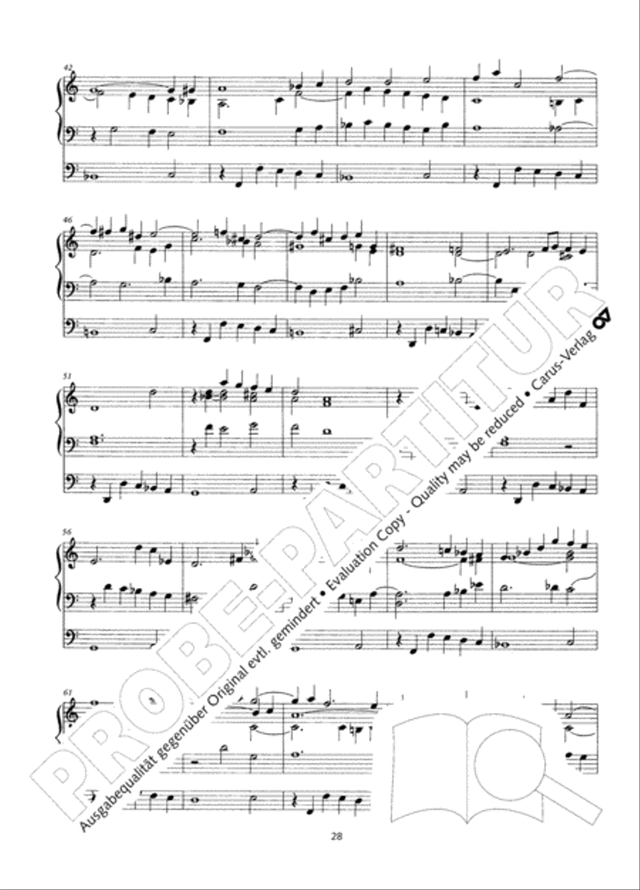 Zwolf Charakterstucke op. 156 Organ Solo scores gallery preview page 29