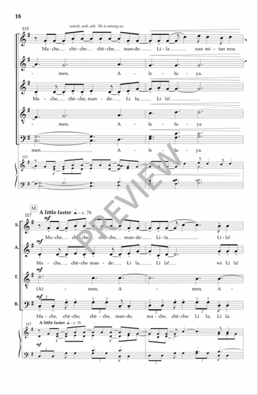 Dominus Vobiscum Divisi scores gallery preview page 19