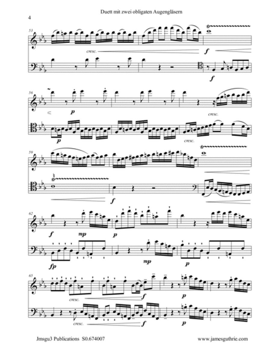 Beethoven: Duet WoO 32 for Flute & Cello image number null
