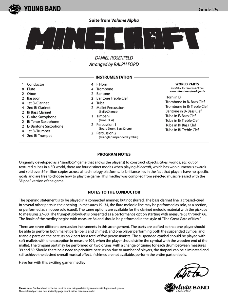 Minecraft: Score