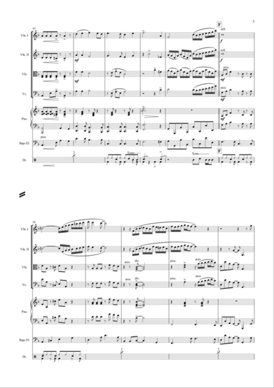 Yesterday Yesterday String Orchestra scores gallery preview page 5
