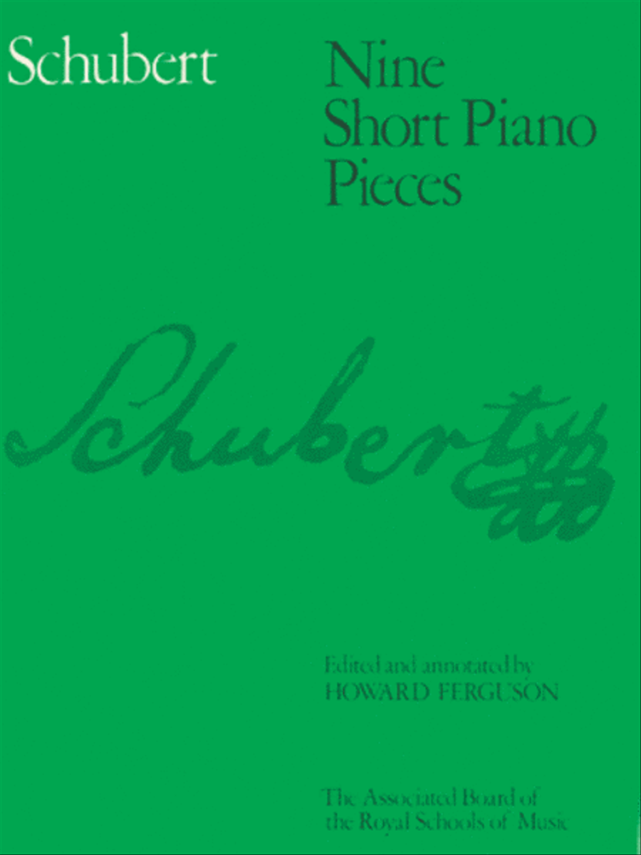 Nine Short Piano Pieces Piano Method scores gallery preview page 1