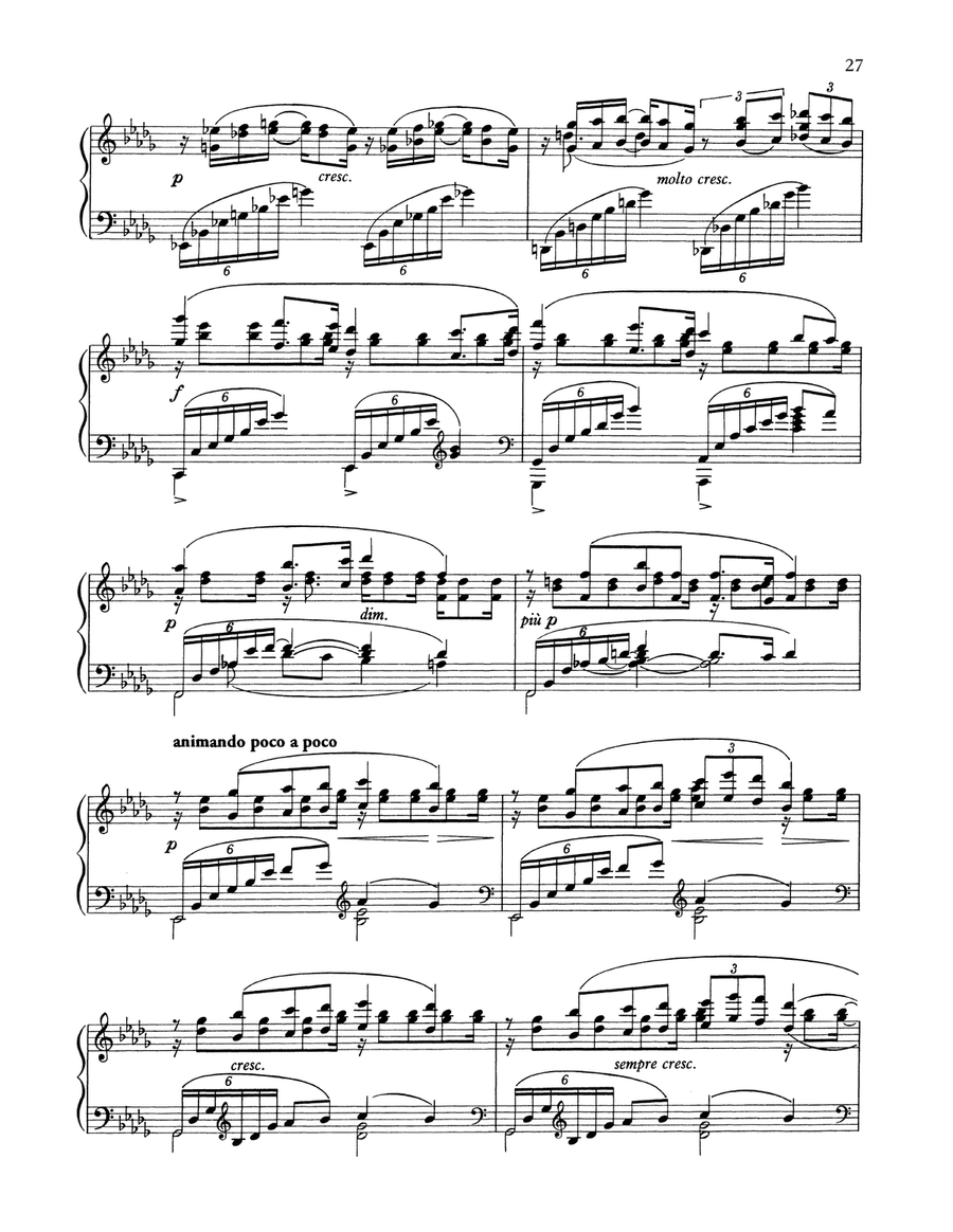 Nocturne Piano Solo scores gallery preview page 2