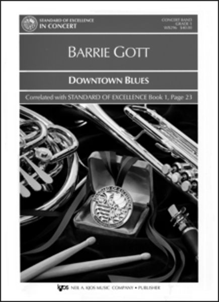 Downtown Blues-Score image number null