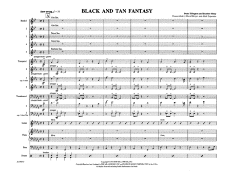 Black and Tan Fantasy: Score