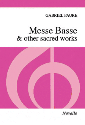Book cover for Messe Basse & Other Sacred Works