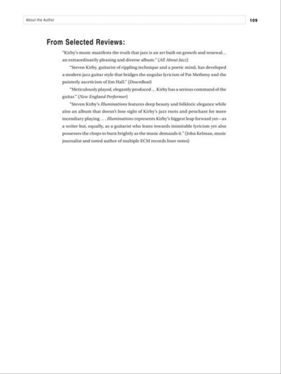 Jazz Guitar Improvisation Strategies Electric Guitar scores gallery preview page 15