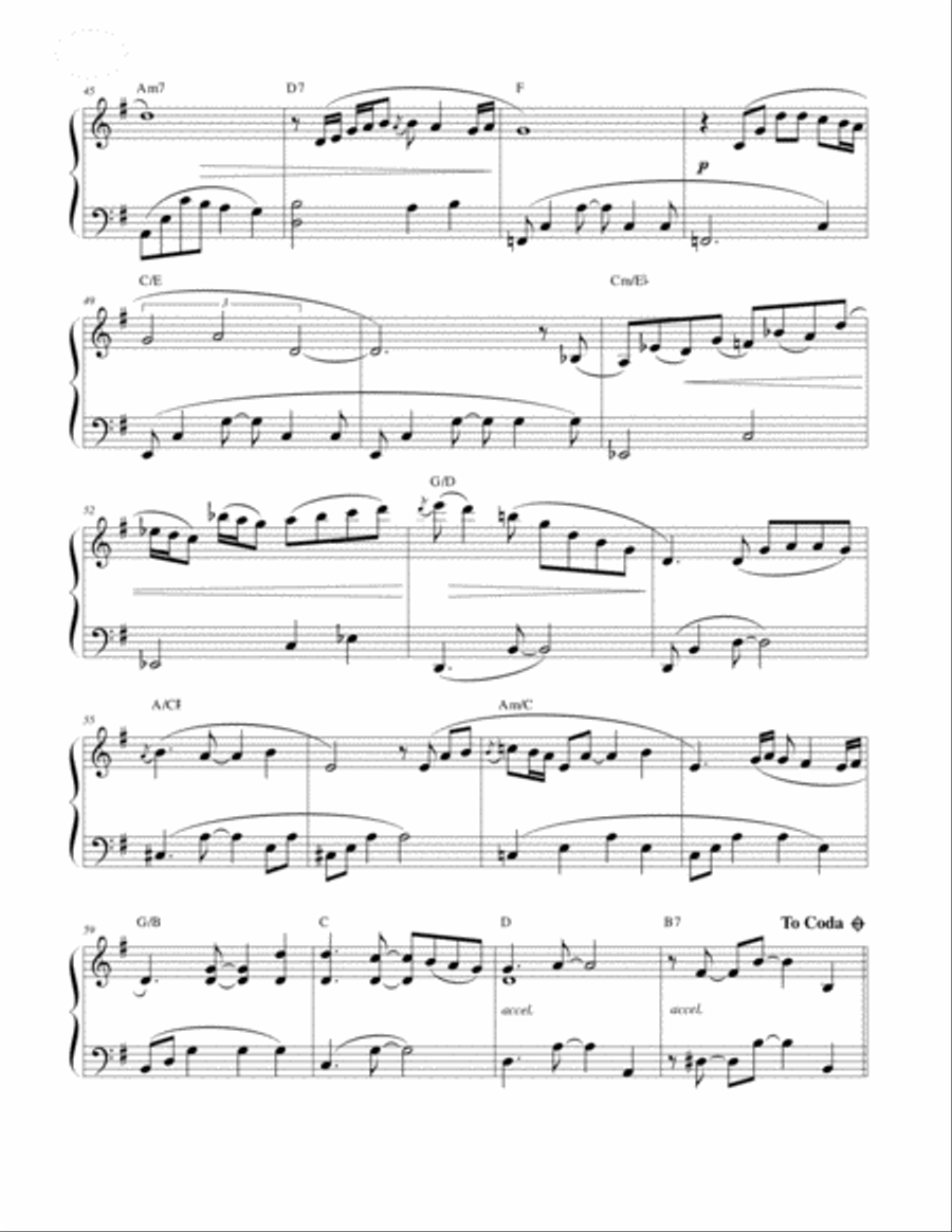 The River is Wide - Solo Piano Piano Solo scores gallery preview page 5
