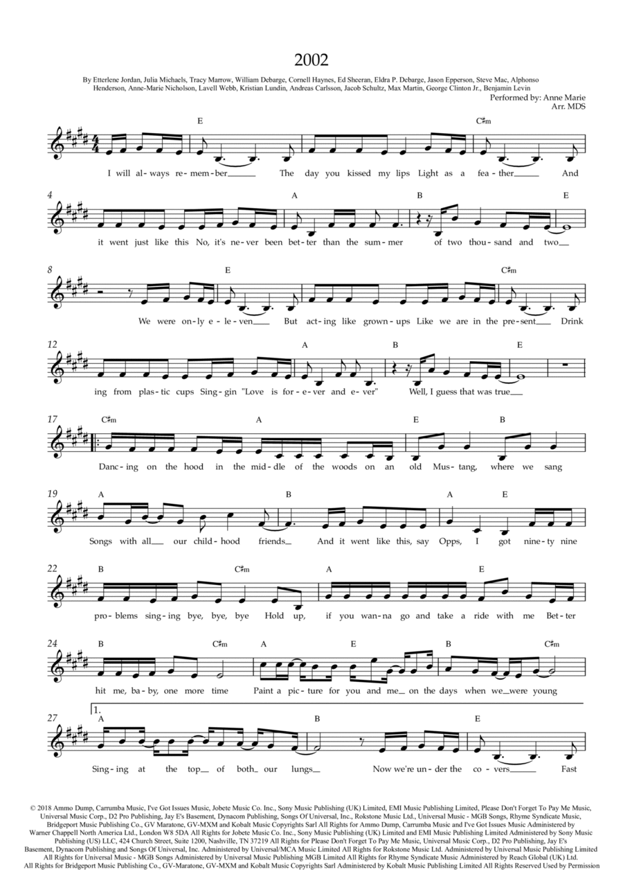 2002 Piano scores gallery preview page 1