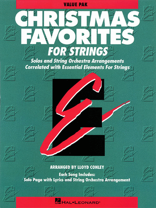 Essential Elements Christmas Favorites for Strings (Value Pack)