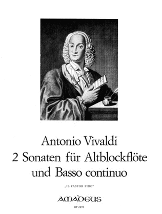 Book cover for 2 Sonatas RV 56, 58