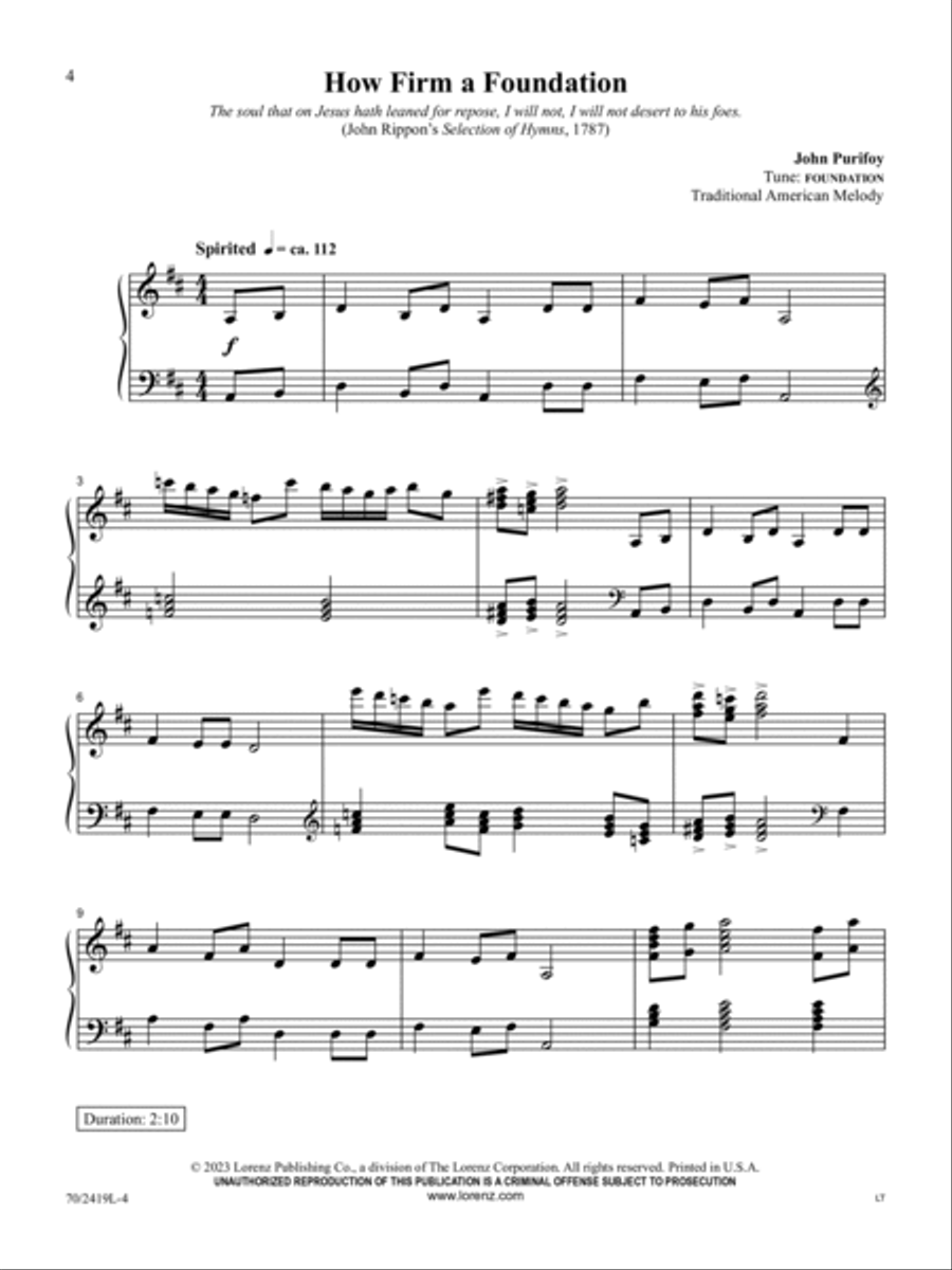 My Strength and Shield Piano Solo scores gallery preview page 4