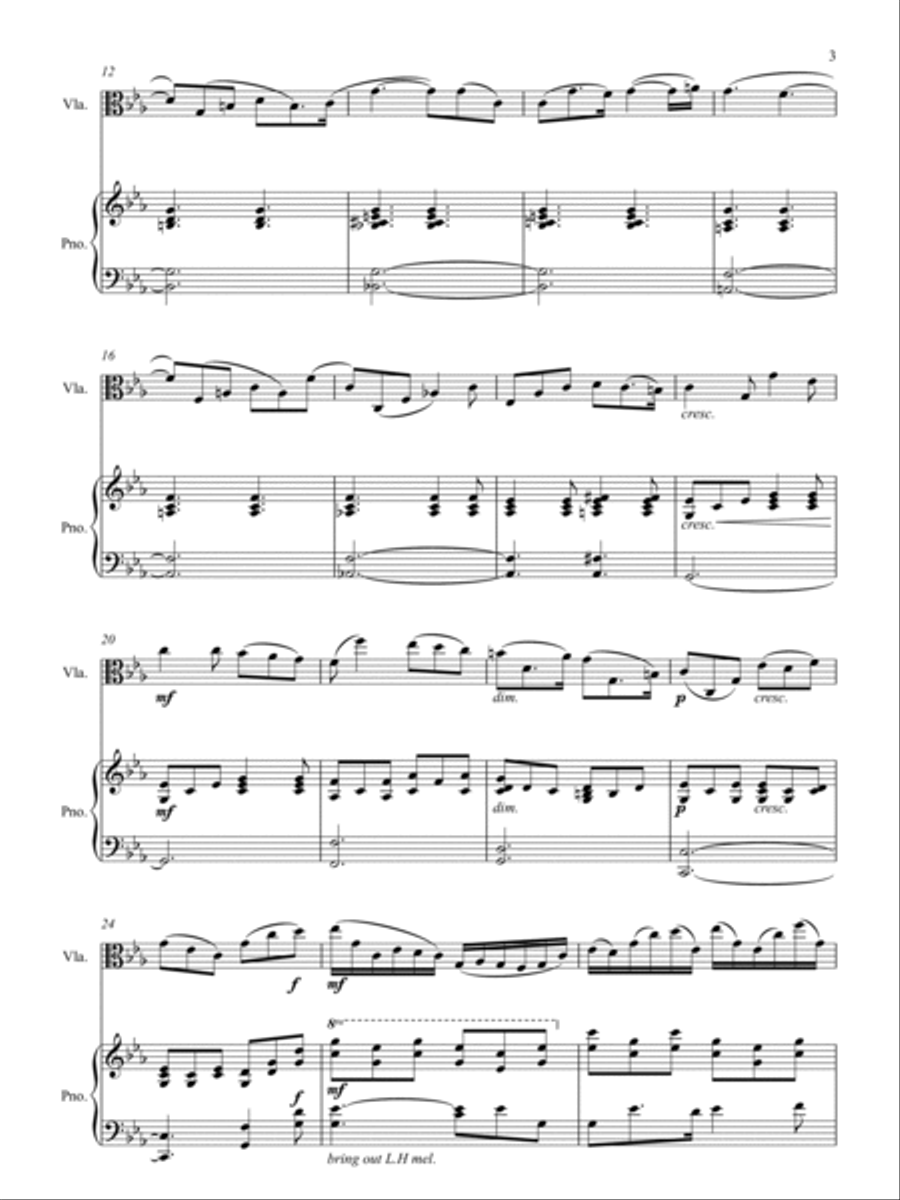 Light and sorrow - Duet version String Duet scores gallery preview page 3