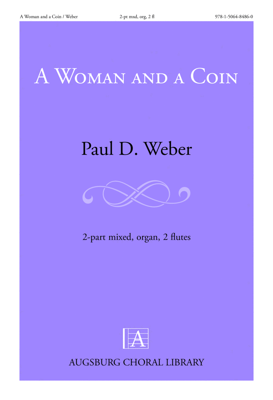A Woman and a Coin A Woman and a Coin 2-Part scores gallery preview page 1