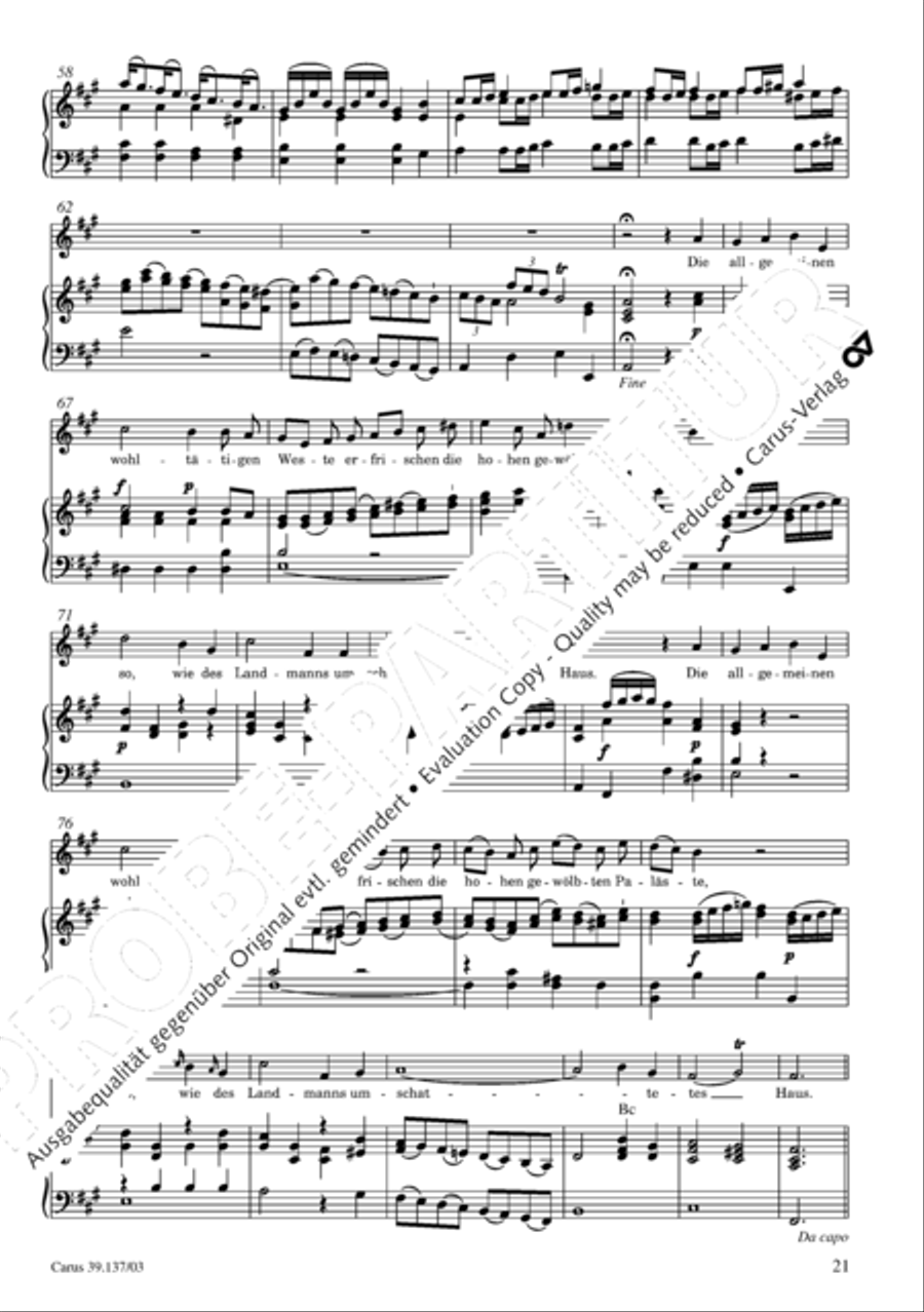 Die Tageszeiten 4-Part scores gallery preview page 22