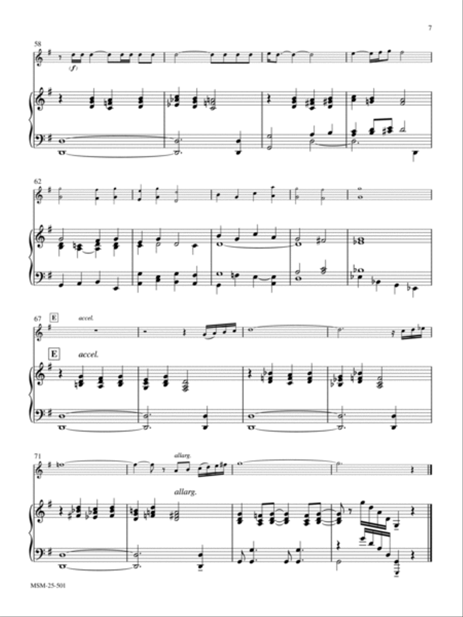 When Morning Gilds the Skies Trumpet scores gallery preview page 5