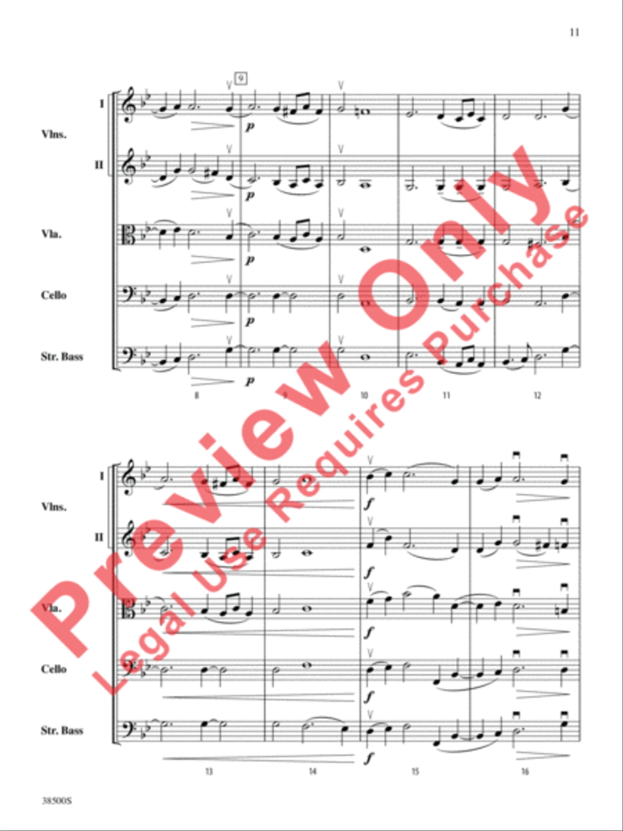 Nordic Suite String Orchestra scores gallery preview page 12