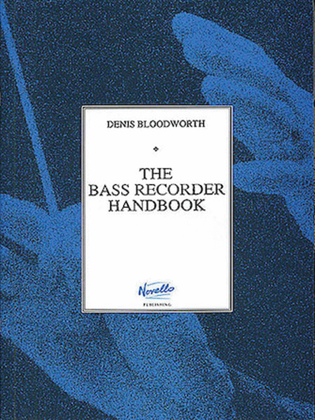 Book cover for The Bass Recorder Handbook