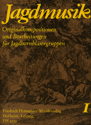 Book cover for Jagdmusik (Jagdhorngruppen), Heft 1