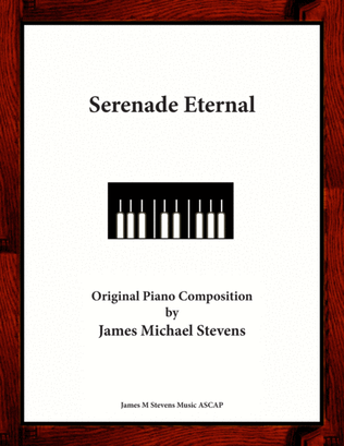 Book cover for Serenade Eternal - Romantic Piano