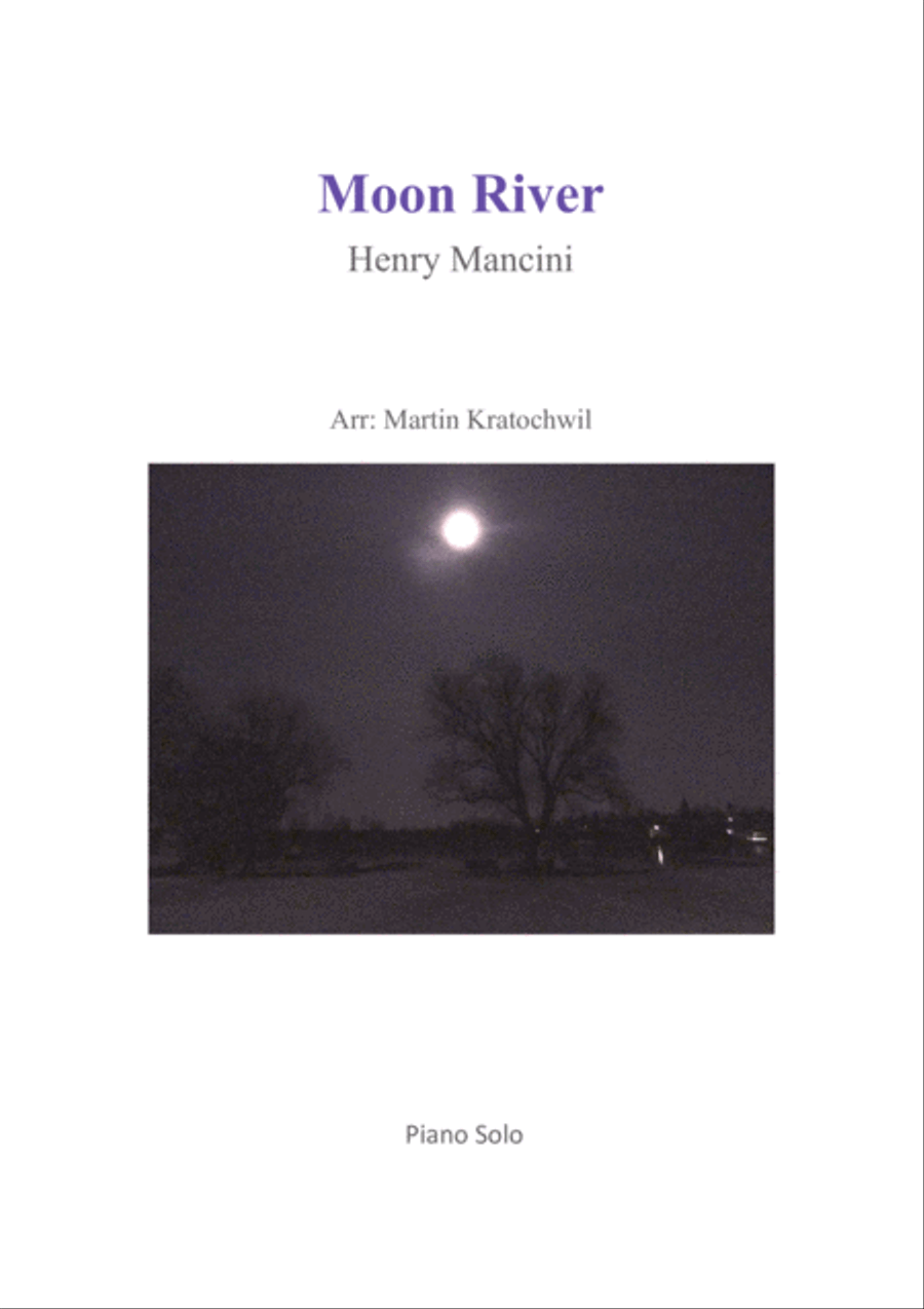 Moon River Moon River Piano Solo scores gallery preview page 1