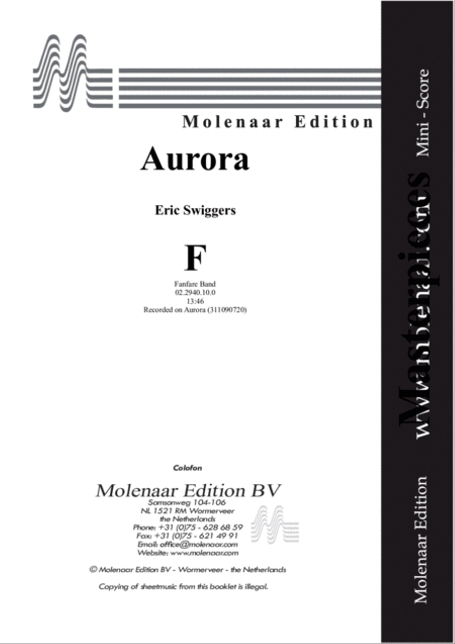 Aurora Fanfare Band scores gallery preview page 2