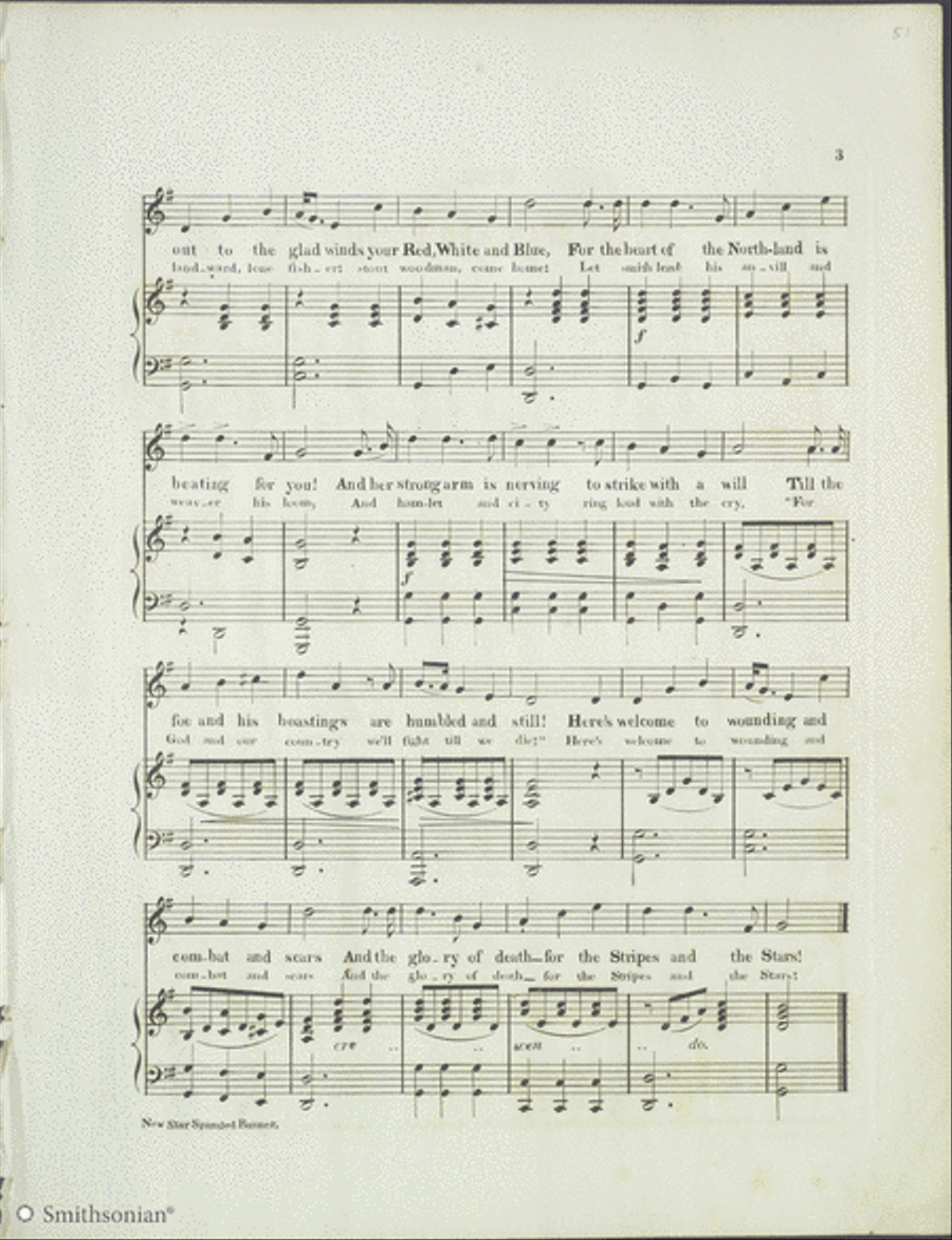 Star Spangled Banner Star Spangled Banner 4-Part scores gallery preview page 3