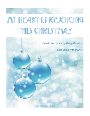 Book cover for My Heart is Rejoicing This Christmas