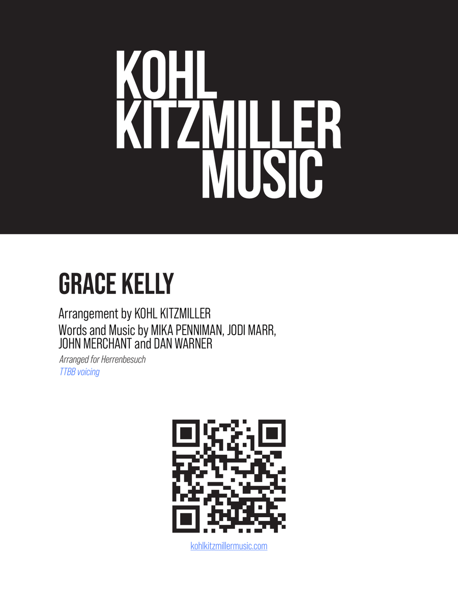Grace Kelly Grace Kelly TTBB scores gallery preview page 1