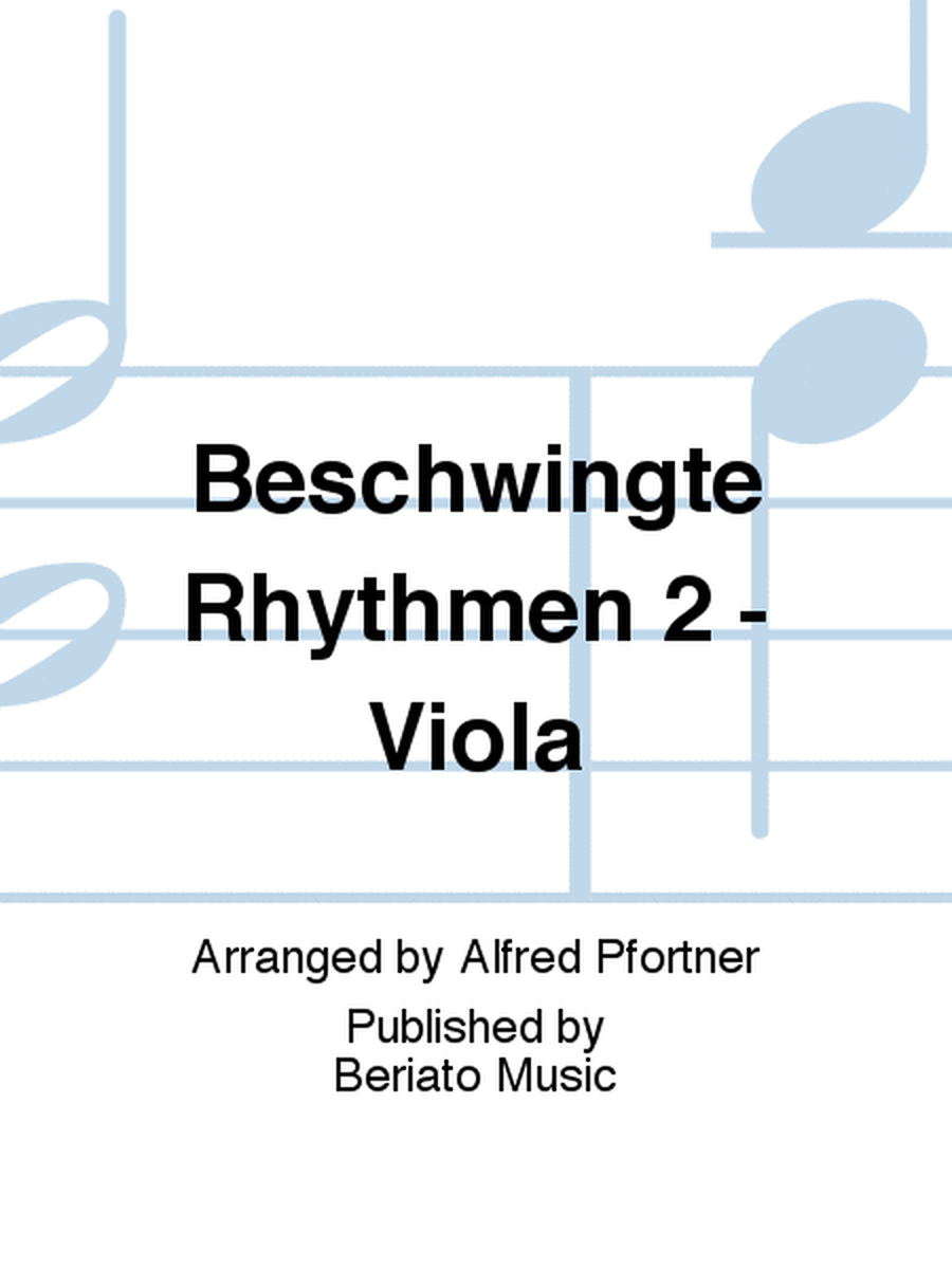 Beschwingte Rhythmen 2 - Viola