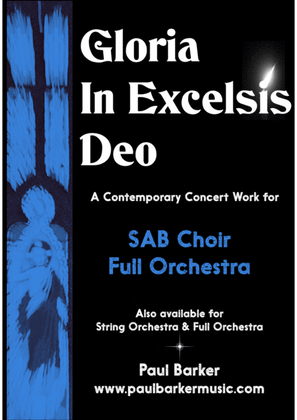 Book cover for Gloria In Excelsis Deo (SAB Choir & Full Orchestra)