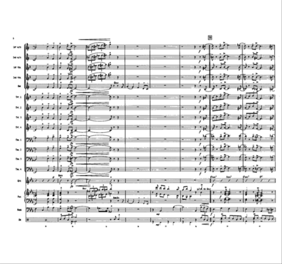Jingle Bells Jazz Ensemble scores gallery preview page 6