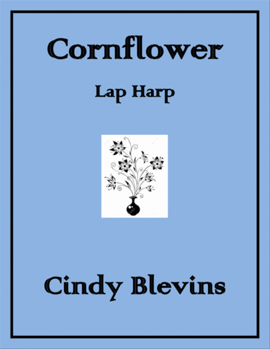 Cornflower, original solo for Lap Harp Lap Harp scores gallery preview page 1