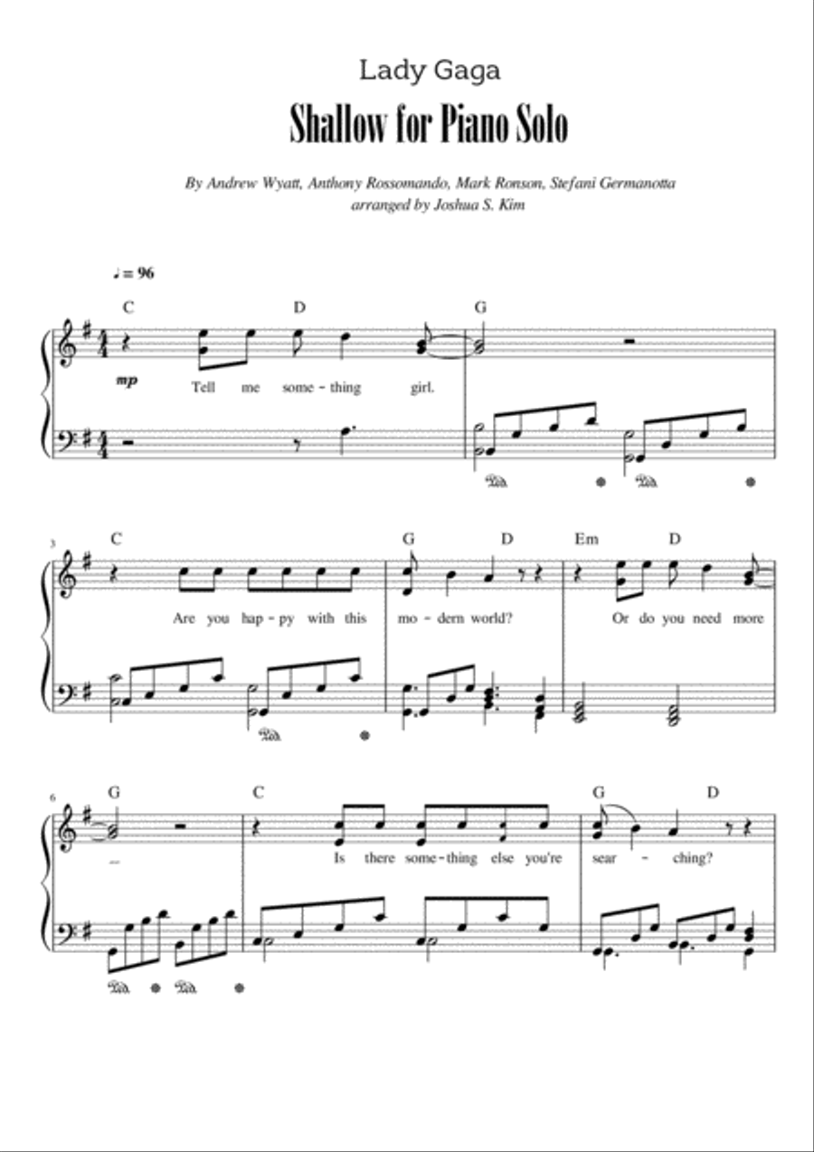Shallow Voice scores gallery preview page 2