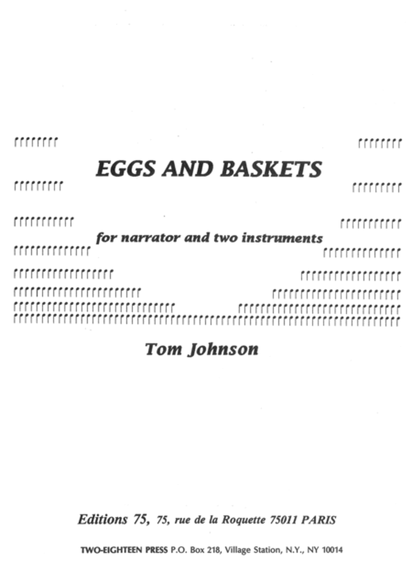 Eggs and Baskets