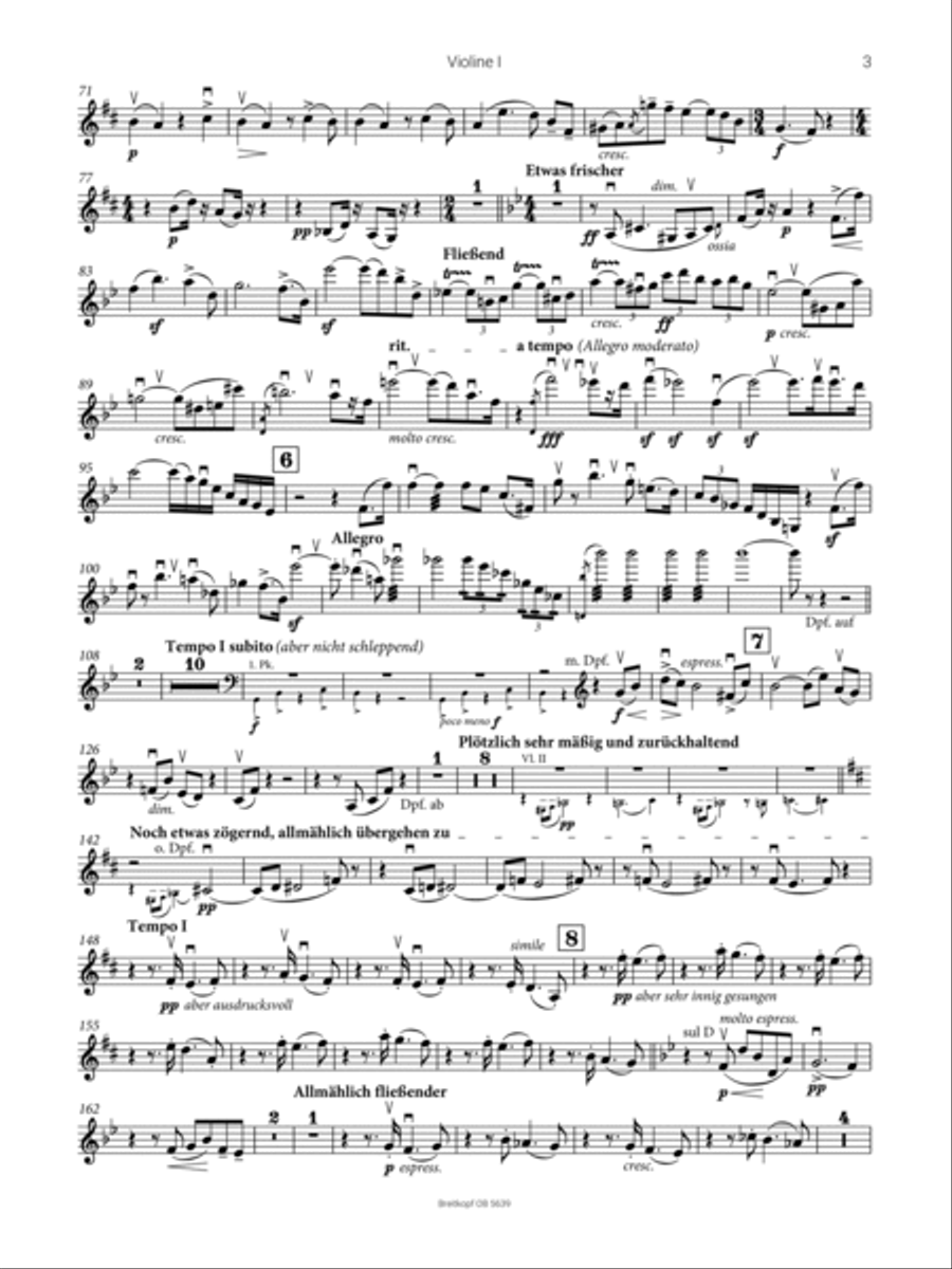 Symphony No. 9 Orchestra scores gallery preview page 3