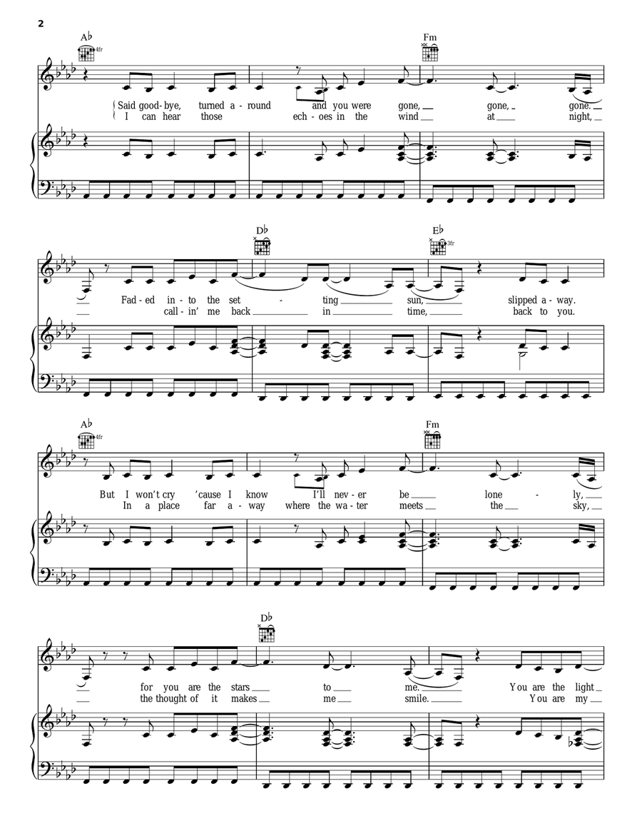 See You Again Acoustic Guitar scores gallery preview page 2